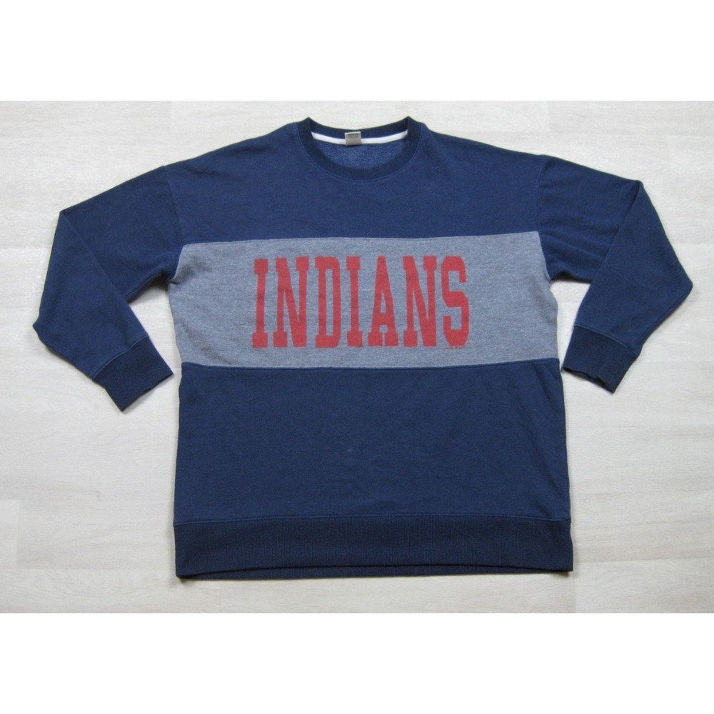 Cleveland Indians Crewneck Sweatshirt‎ Homage (L) MLB Baseball Guardians